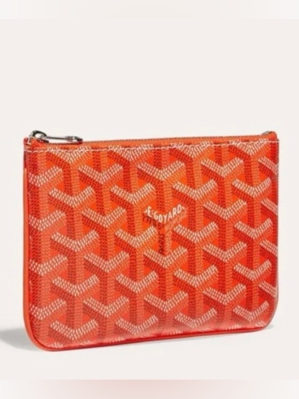 Authentic Goyard Sénat Mini Pouch - Orange